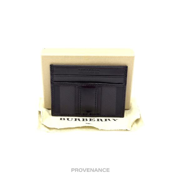 🔴 Burberry Card Holder Wallet - London Check - Picture 1 of 5